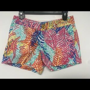 Lilly Pulitzer The Callahan Short Cotton Shorts 81876 Women’s Size 0